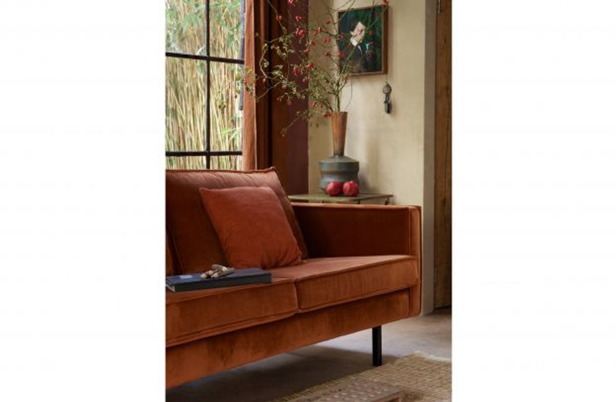 BePureHome Rodeo 2,5 Seter Velur Rust