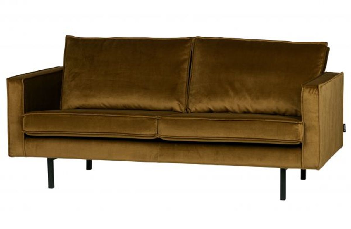 BePureHome Rodeo 2,5 Seter Velur Honninggul