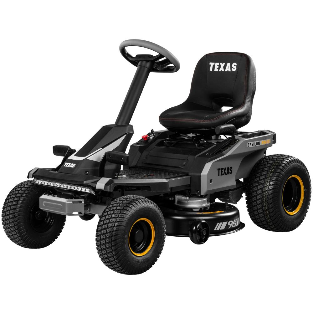 Texas plentraktor batteridrevet Epsilon R9600Li (72V) klippbredde 96 cm 90070283