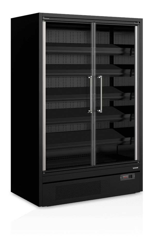 Tefcold Galaxy+ GP14FGD Black displaykjøleksap