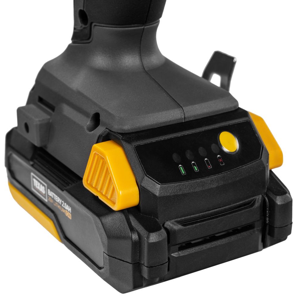 Texas slagbormaskin batteri 20V u/bat og lader 90063291