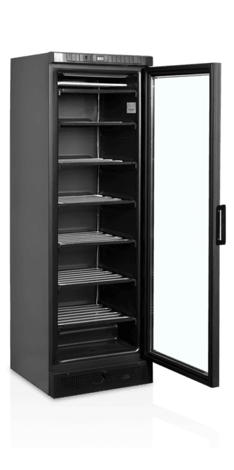 Hovedbilde Tefcold display fryseskap UFSC371G sort 184 cm