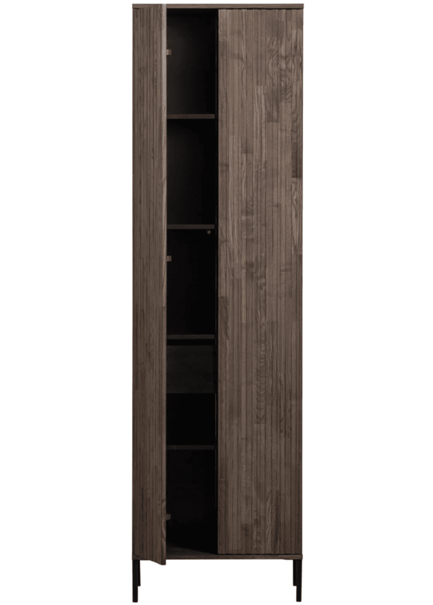 WOOOD Gravure New høyskap 210 cm espresso ask 373474-E