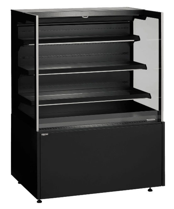 Hovedbilde Vibocold kjøledisk Oslo sort 137 cm OSC 100S SS