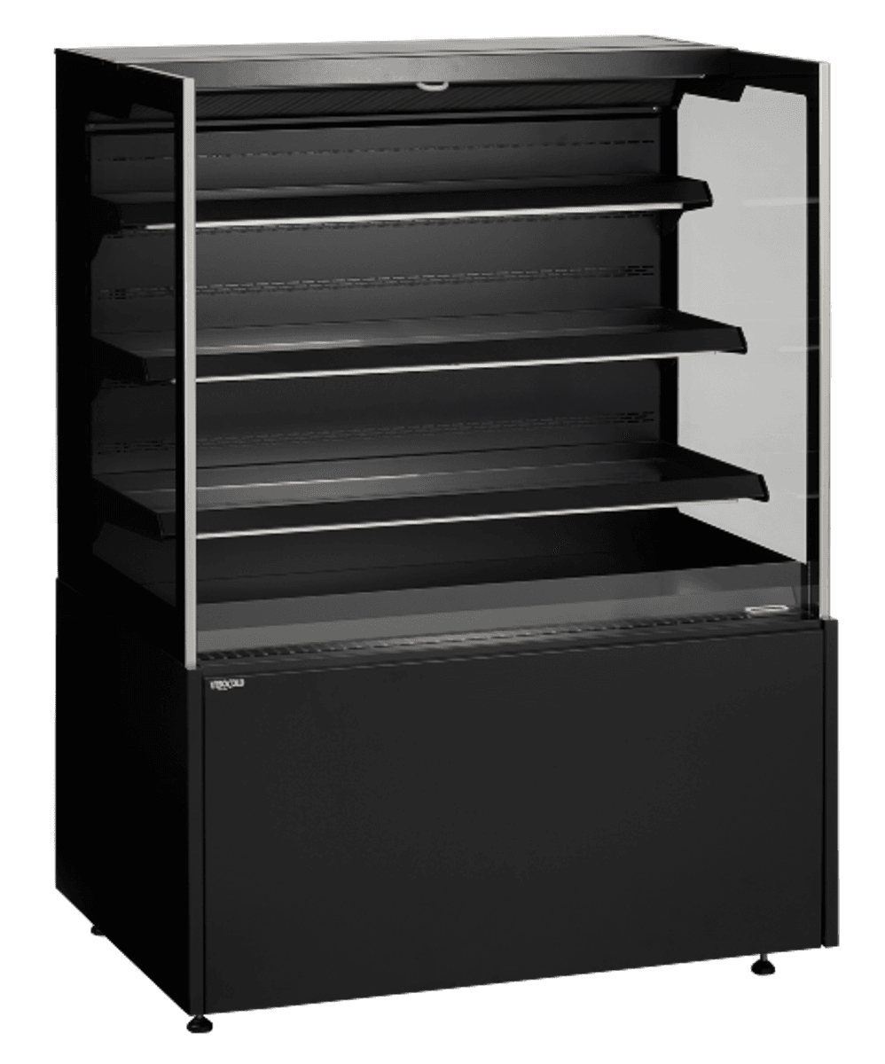 Vibocold kjøledisk Oslo sort 137 cm OSC 100S SS