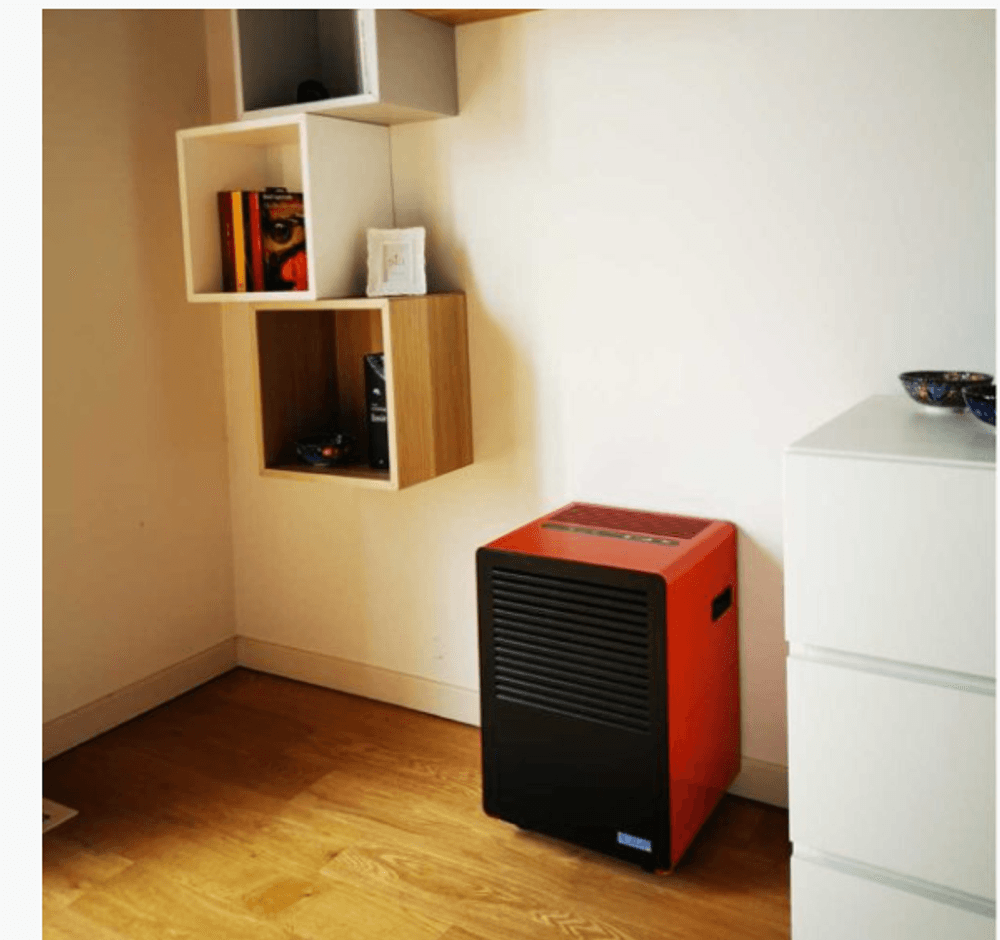 F-tech kondensavfukter nader MIDI 3 DL EG (sølvgrå)  