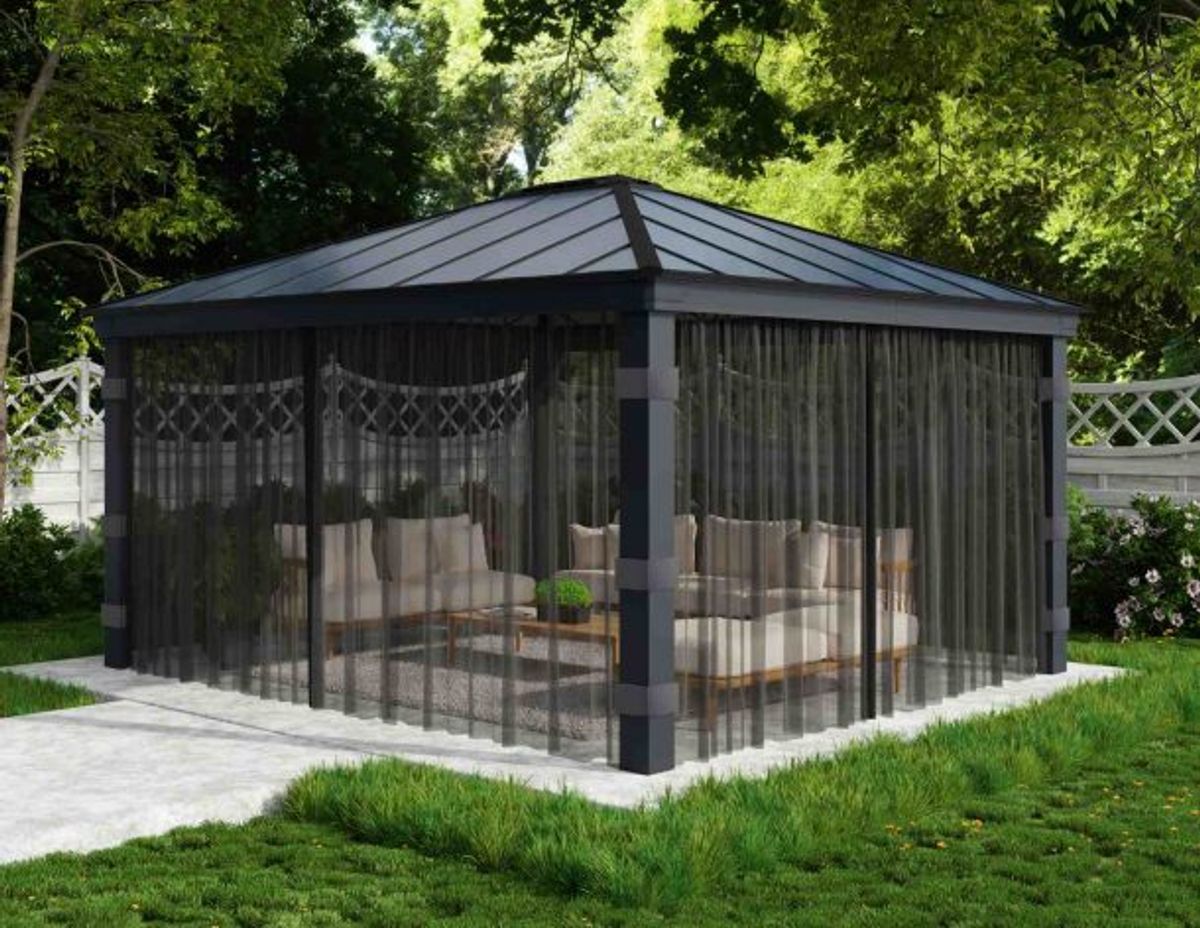 Canopia by Palram - Gazebo Dallas - Netting 360 x 483 cm - 4Pk 706599